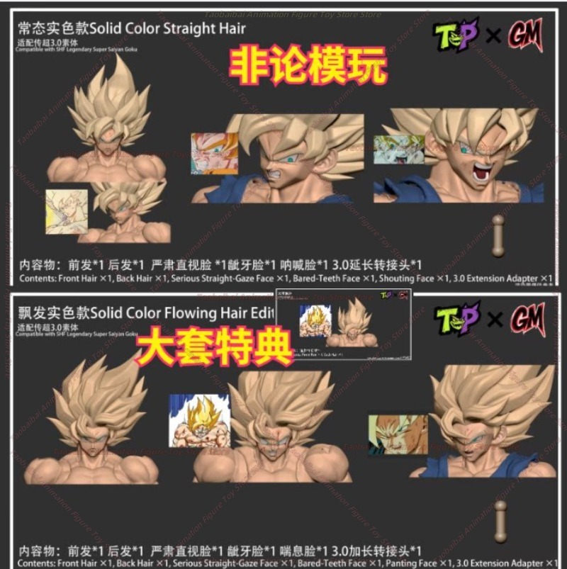 Model Kit Wukong - Kit d'accessoires de sculpture de tête