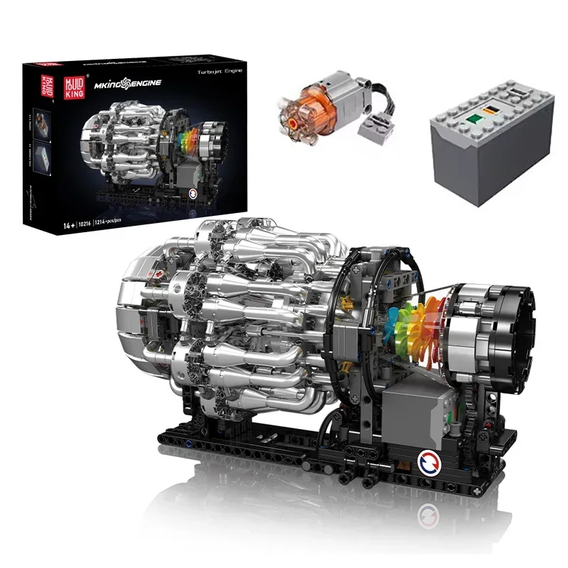 Model Kit Engine - Mould King 10216 briques de modèle