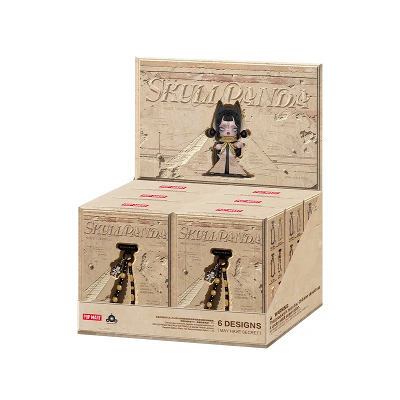 Model Kit Anime Girl - POPMART SKULLPANDA Série WHERE TIME DWELLS,