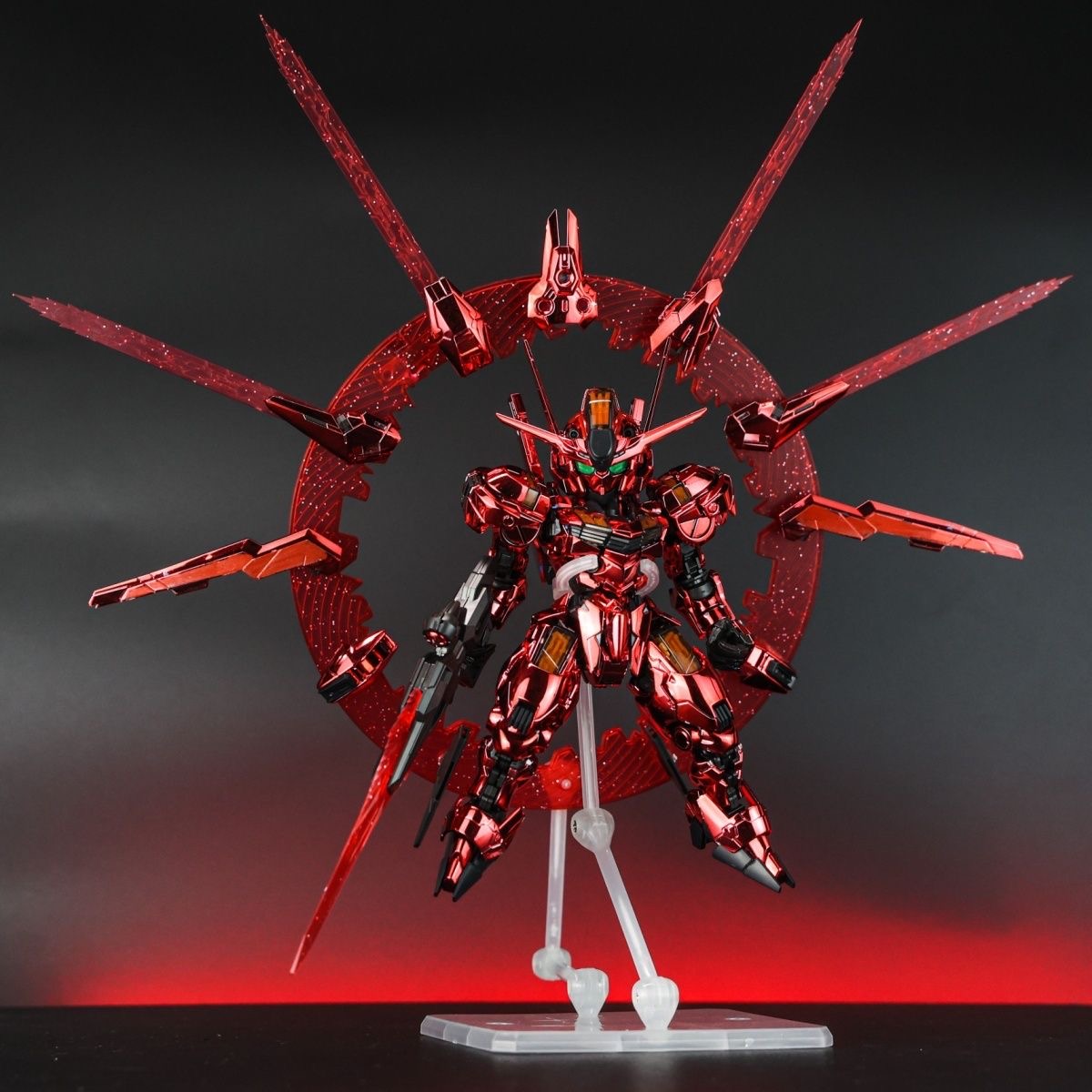 Model Kit Lancelot - Figurine d'action MGSD XVX-016, couleur rouge