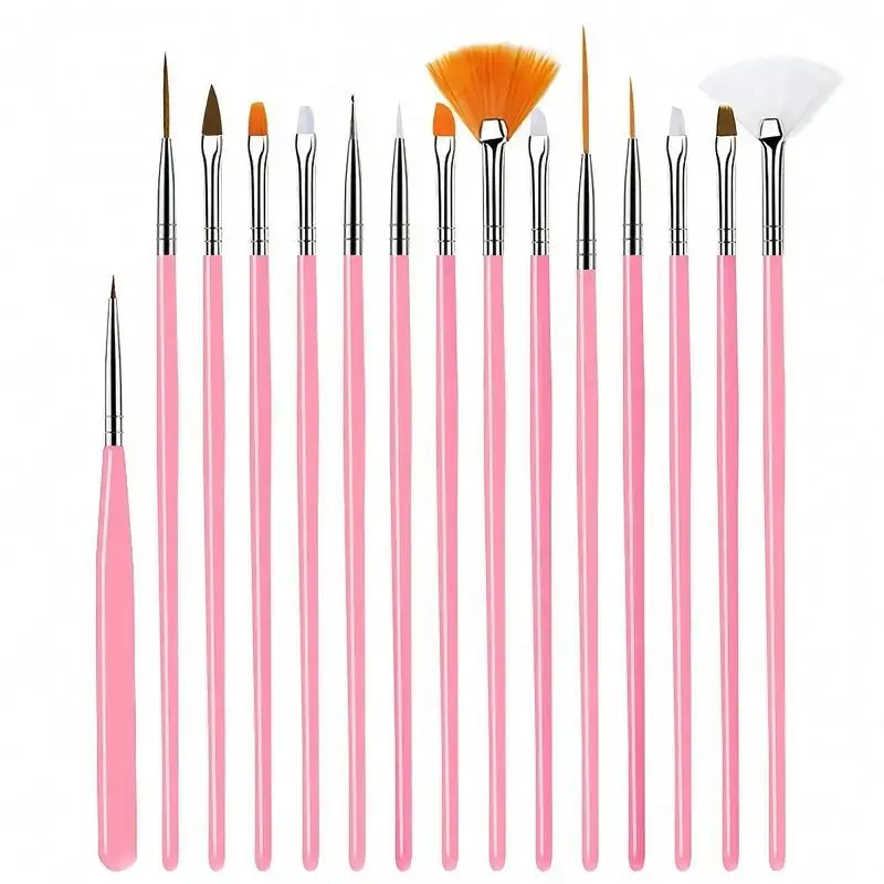 Paint Model Kit - Ensemble de 15 pinceaux de peinture