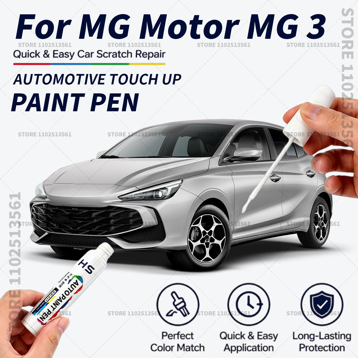 Paint Model Kit - Stylo de retouche de peinture pour