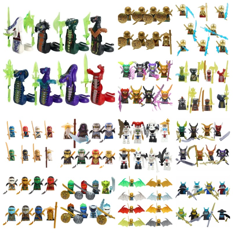 Model Kit Fantasy - Ensemble de 104 pièces de figurines