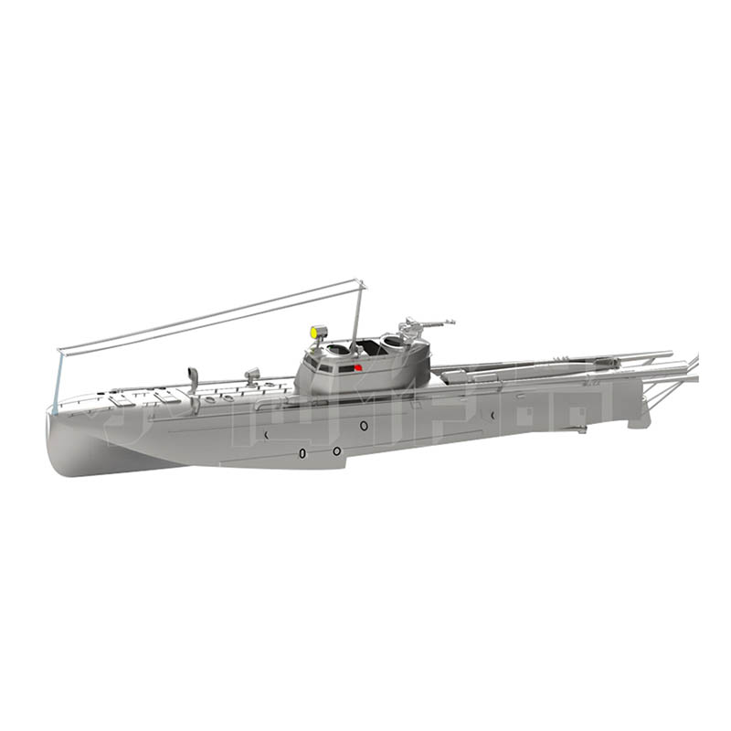 Model Kit Yacht - Modèle de Yacht Torpedo 1:16, Kit