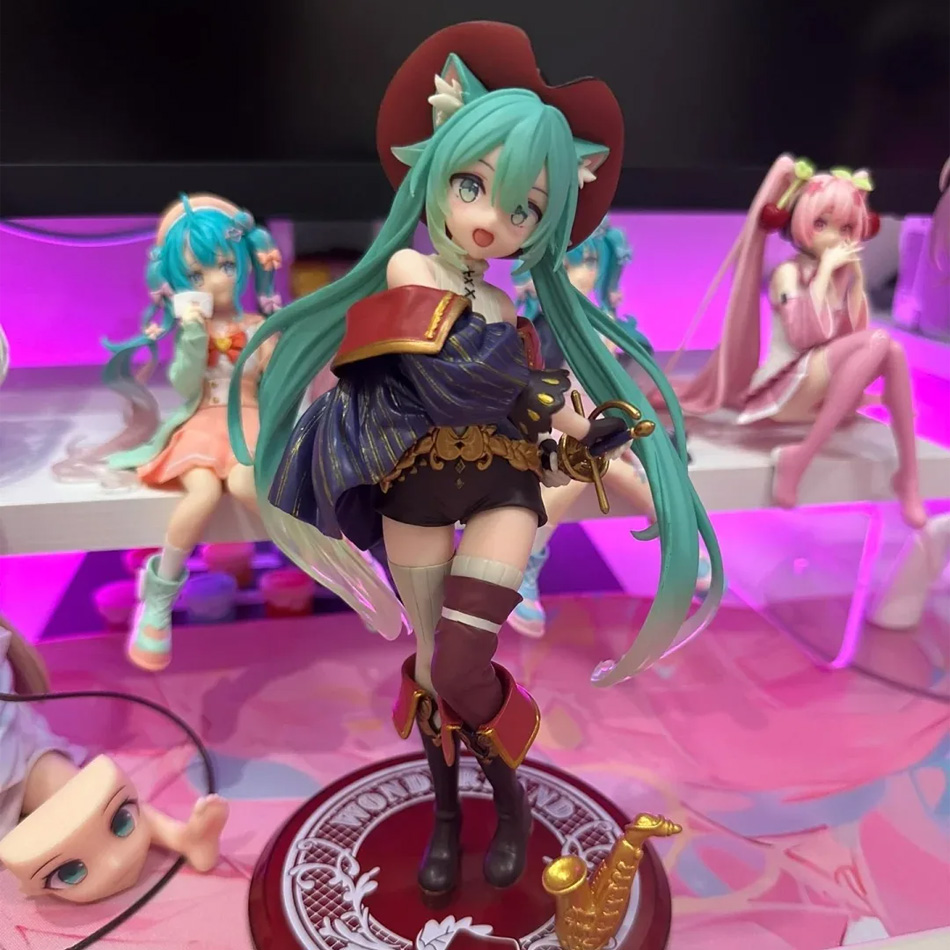 Model Kit Anime Girl - Hatsune Miku bureau mignon Figurine conte