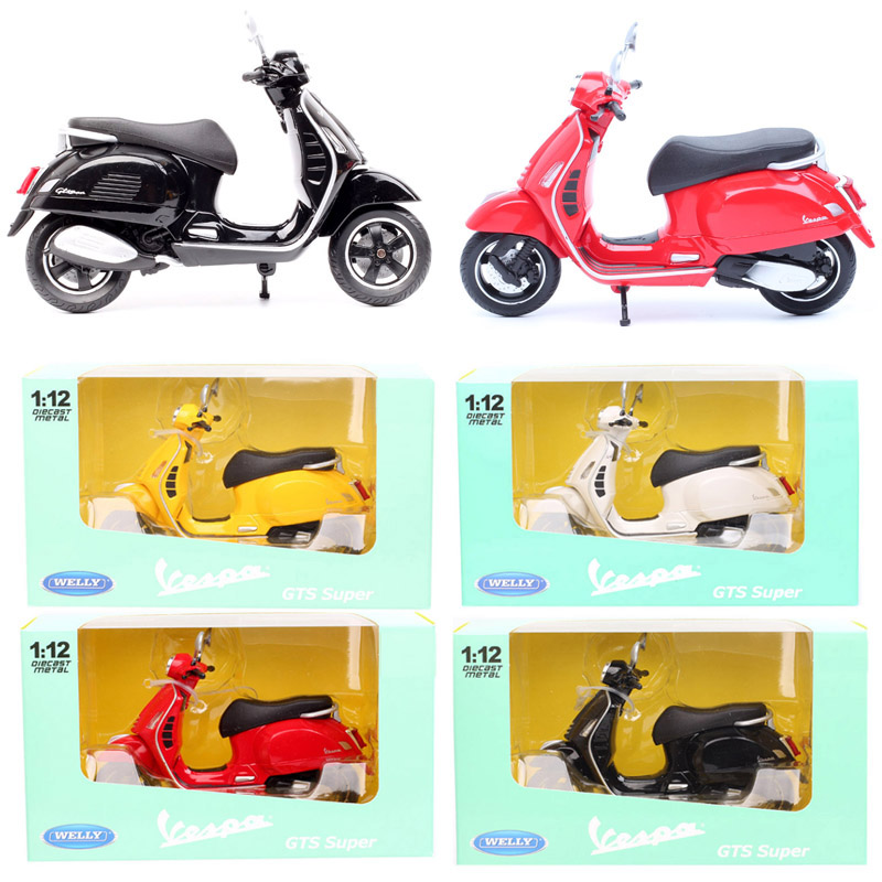 Model Kit Vespa - Welly Modèle de moto miniature Vespa