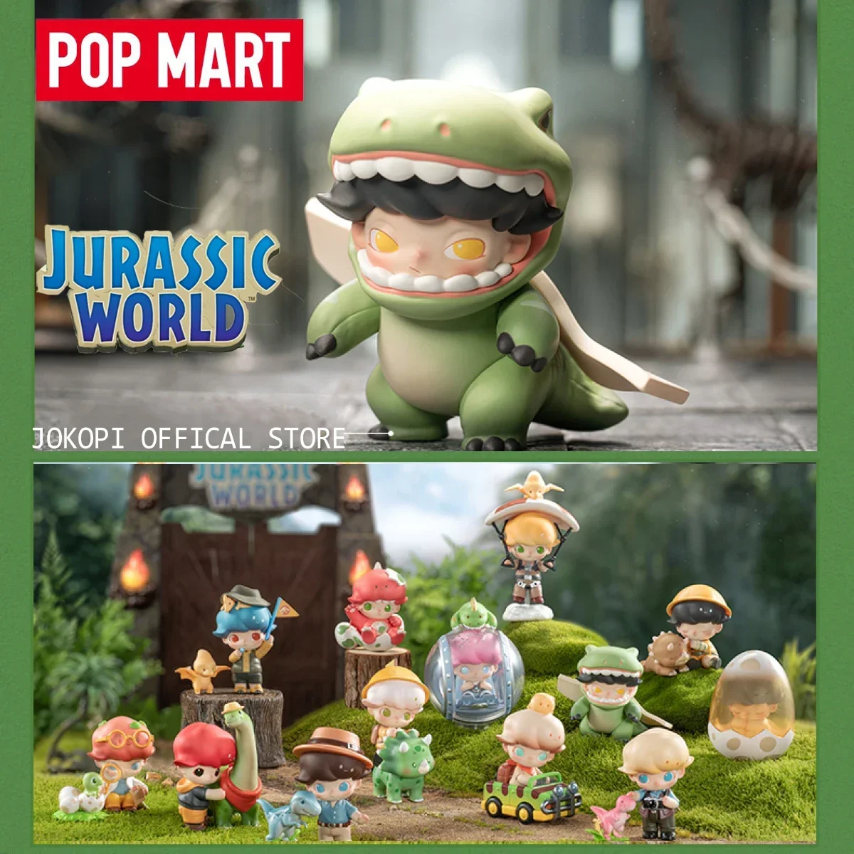 POP MART DIMOO Jurassic World  - Model Kit Anime Girl avis et prix